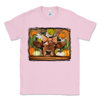 Bubblegum Pink fall cow Classic Tee - Jasminsmagicworld