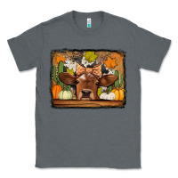 Charcoal Heather fall cow Classic Tee - Jasminsmagicworld
