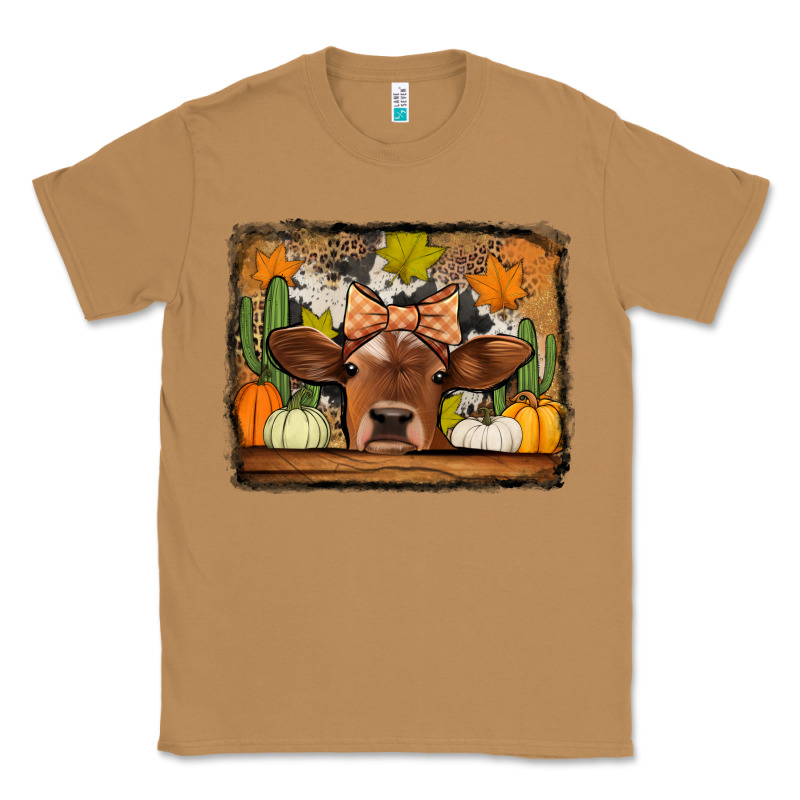 Fall Cow Classic Tee by Jasminsmagicworld | Teevron