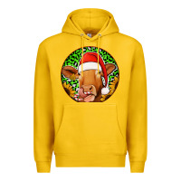 Lemon christmas circle earrings Premium Hoodie - Jasminsmagicworld