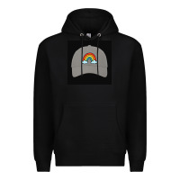 Black capt america Premium Hoodie - Rosma