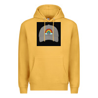 Mustard capt america Premium Hoodie - Rosma