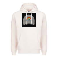Pale Pink capt america Premium Hoodie - Rosma