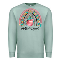 Seafoam hello 1 st grade Premium Sweatshirt - JahusDesignShop