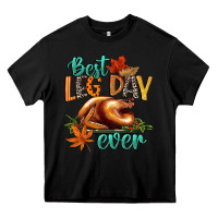 Black best leg day ever Heavy Core Tee - CowGirlArtShop
