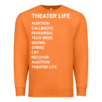 Carrot theater life funny Premium Sweatshirt - DesigneFamous