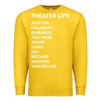 Lemon theater life funny Premium Sweatshirt - DesigneFamous