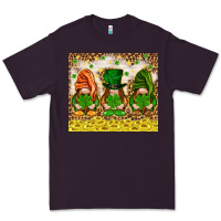 Plum St. Patrick's Day gnomies with leopard tumbler Premium Tee - HowdyJamesFarm