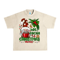 Sandshell Hot Cocoa And Christmas Movie Urban Heavy Tee - BundleAndBundleShop