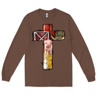 Chestnut farm life alphabet lowercase letters t Long Sleeve Tee - BundleAndBundleShop