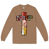 Toasted Coconut farm life alphabet lowercase letters t Long Sleeve Tee - BundleAndBundleShop