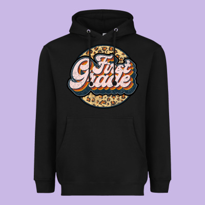 First Grade Heavyweight Hoodie Designed By Jahusdesignshop