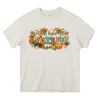Cream gather here with grateful hearts Heavy Core Tee - CowGirlArtShop
