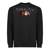 Black Christmas let it snow Heavyweight Sweatshirt - JahusDesignShop