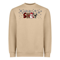 Mushroom Christmas let it snow Heavyweight Sweatshirt - JahusDesignShop