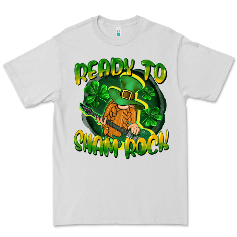 Ready To Sham Rock St. Patrick's Day Premium Tee by CowGirlArtShop | Teevron