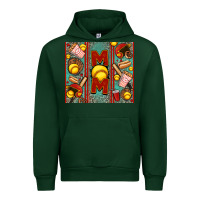 Forest Green softball mom Urban Hoodie - Jasminsmagicworld