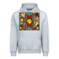 Heather Grey softball mom Urban Hoodie - Jasminsmagicworld