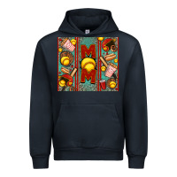Navy softball mom Urban Hoodie - Jasminsmagicworld