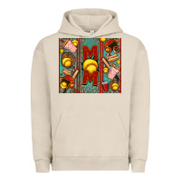 Pigment French Oak softball mom Urban Hoodie - Jasminsmagicworld