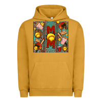 Pigment Peanut Butter softball mom Urban Hoodie - Jasminsmagicworld