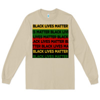 Mushroom black lives matter seamless pattern Long Sleeve Tee - BundleAndBundleShop