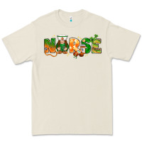 Bone St. Patrick's Day Nurse with gnome Premium Tee - HowdyJamesFarm
