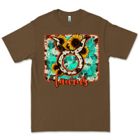 Cacao taurus turquoise cowhide Premium Tee - RanaPortraitStore