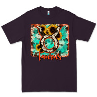 Plum taurus turquoise cowhide Premium Tee - RanaPortraitStore