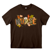 Chocolate Brown fall nurse Heavy Core Tee - CowGirlArtShop