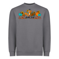 Storm hello fall pumpkin sunflower Heavyweight Sweatshirt - JahusDesignShop