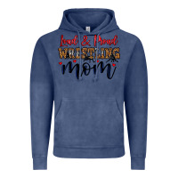 Vintage Denim loud and proud wrestling mom Vintage Hoodie - LillyAllenDesigns