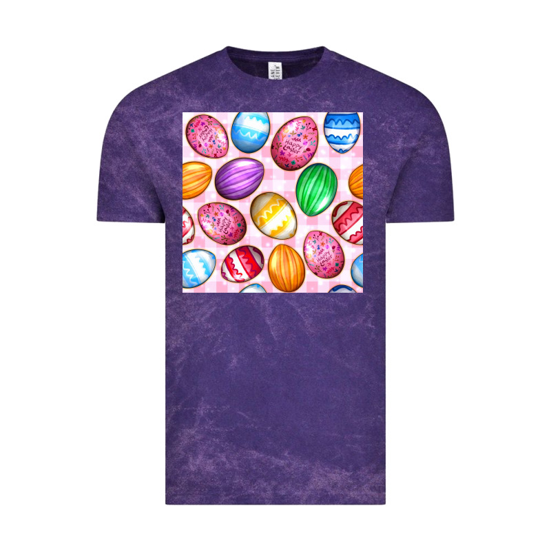 Easter Eggs Seamless Pattern Vintage Tee by BundleAndBundleShop | Teevron