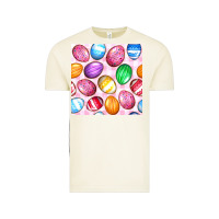 Vintage Arctic Easter Eggs Seamless Pattern Vintage Tee - BundleAndBundleShop