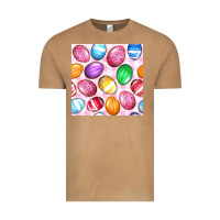 Vintage Camel Easter Eggs Seamless Pattern Vintage Tee - BundleAndBundleShop
