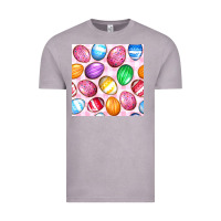 Vintage Zinc Easter Eggs Seamless Pattern Vintage Tee - BundleAndBundleShop