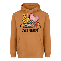 Meerkat peace love 2nd grade Heavyweight Hoodie - JahusDesignShop