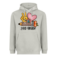 Moon Dust peace love 2nd grade Heavyweight Hoodie - JahusDesignShop