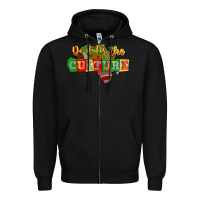 Black do it for the culture Zipper Hoodie - JahusDesignShop