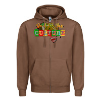 Chestnut do it for the culture Zipper Hoodie - JahusDesignShop