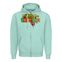 Seafoam do it for the culture Zipper Hoodie - JahusDesignShop
