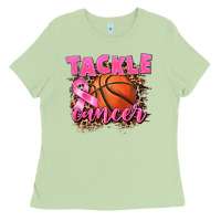 Matcha Tackle Cancer Basketball Ladies Tee - FaDigitalArtStudio