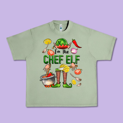 Im The Chef Elf Urban Heavy Tee Designed By Fadigitalartstudio