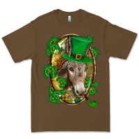 Cacao St. Patrick's day Donkey Premium Tee - CowGirlArtShop