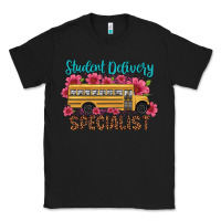 Black student delivery specialist school bus Classic Tee - Artiststas