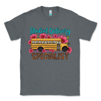 Charcoal Heather student delivery specialist school bus Classic Tee - Artiststas
