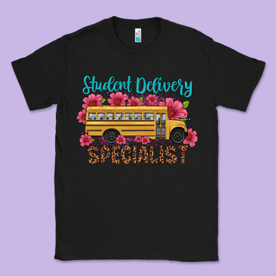 Student Delivery Specialist School Bus Classic Tee Designed By Artiststas