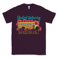 Plum student delivery specialist school bus Classic Tee - Artiststas
