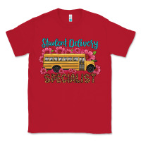 Red student delivery specialist school bus Classic Tee - Artiststas