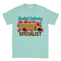 Seafoam student delivery specialist school bus Classic Tee - Artiststas